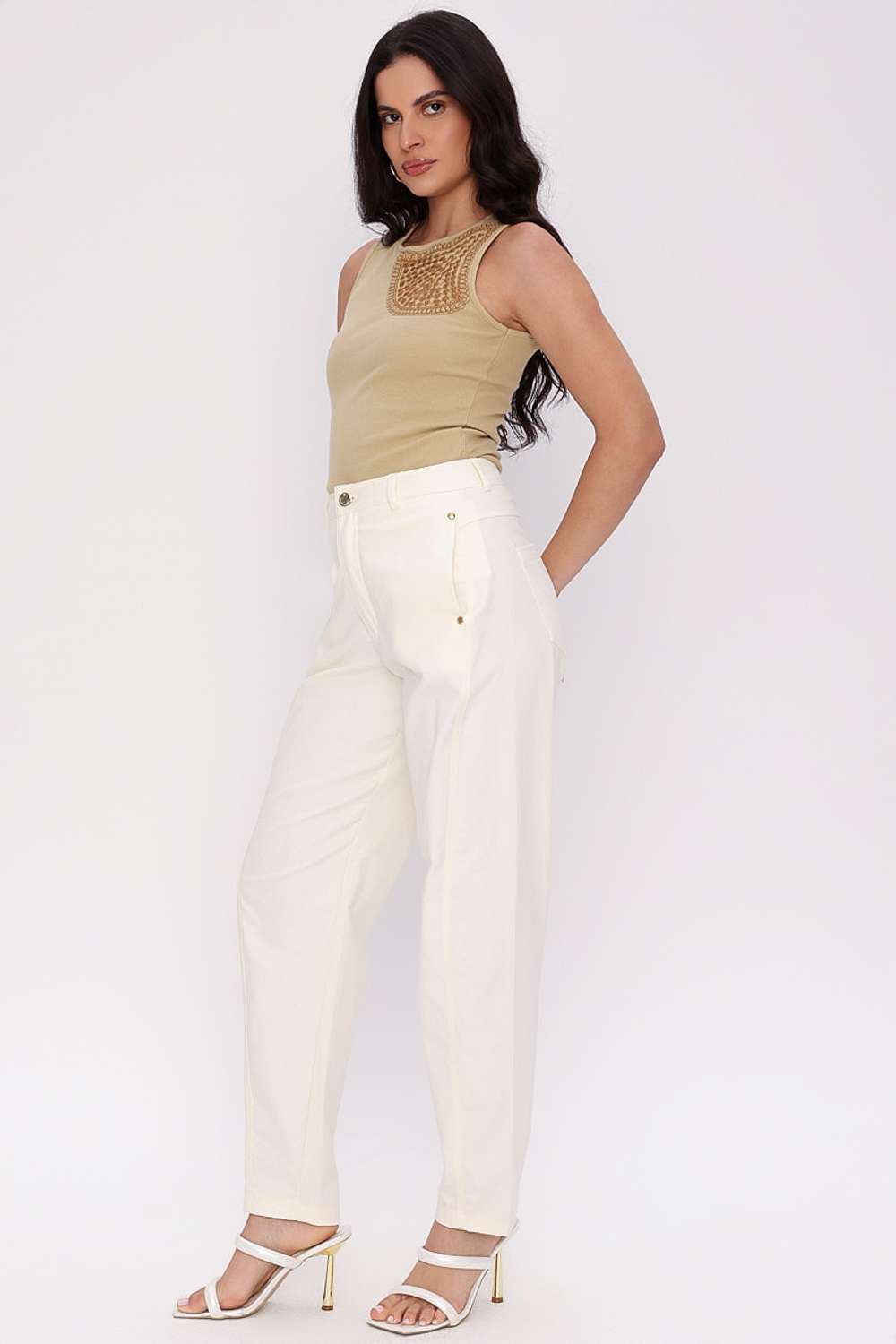 CALCA BALLON OFF WHITE