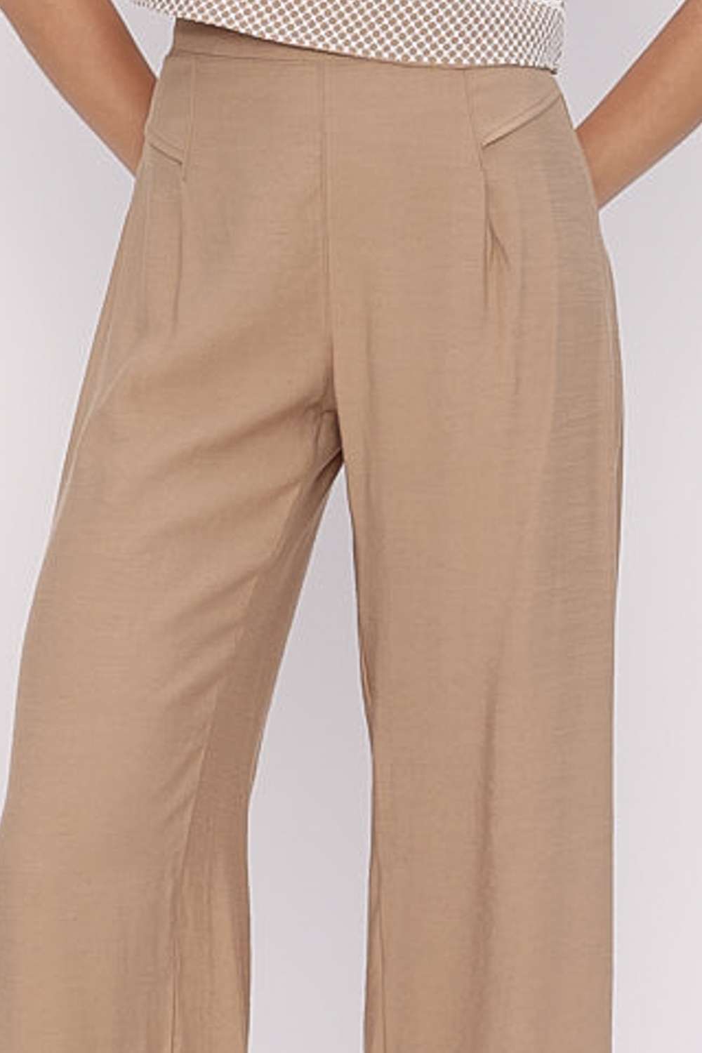 CALCA WIDE LEG PREGA CLASSIC