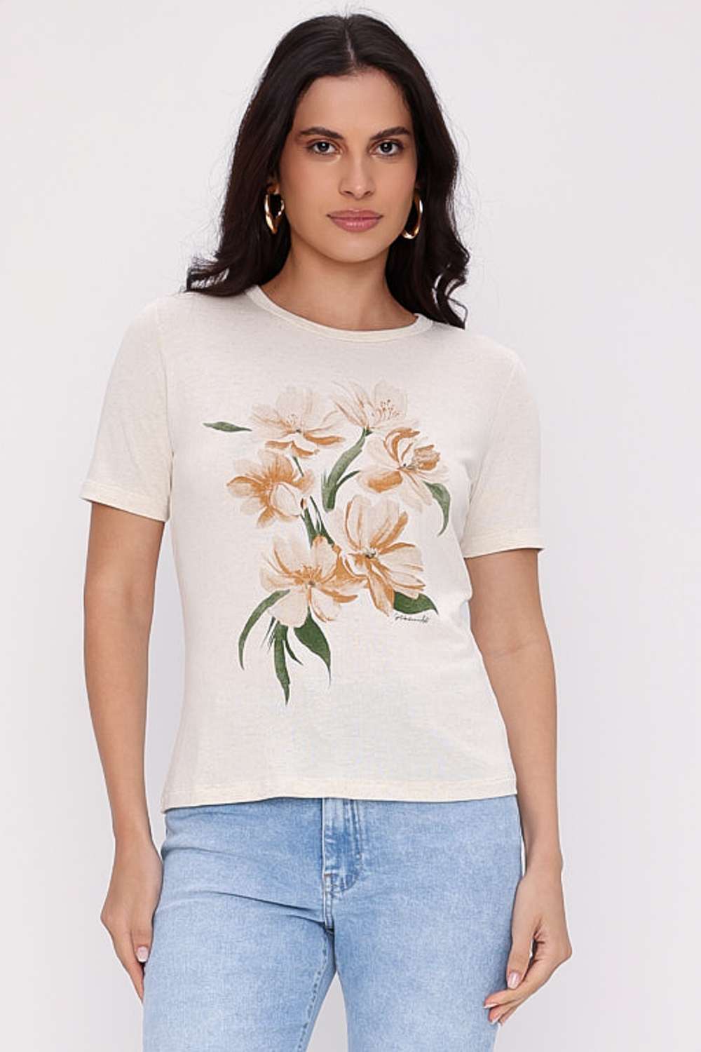 T SHIRT FLORINDA NATURAL