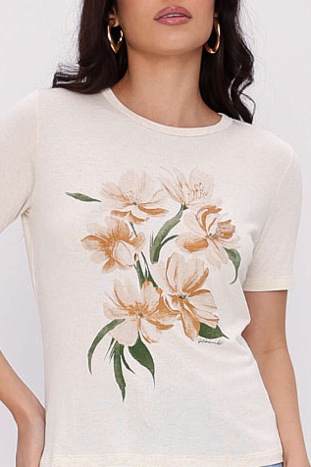 T SHIRT FLORINDA NATURAL