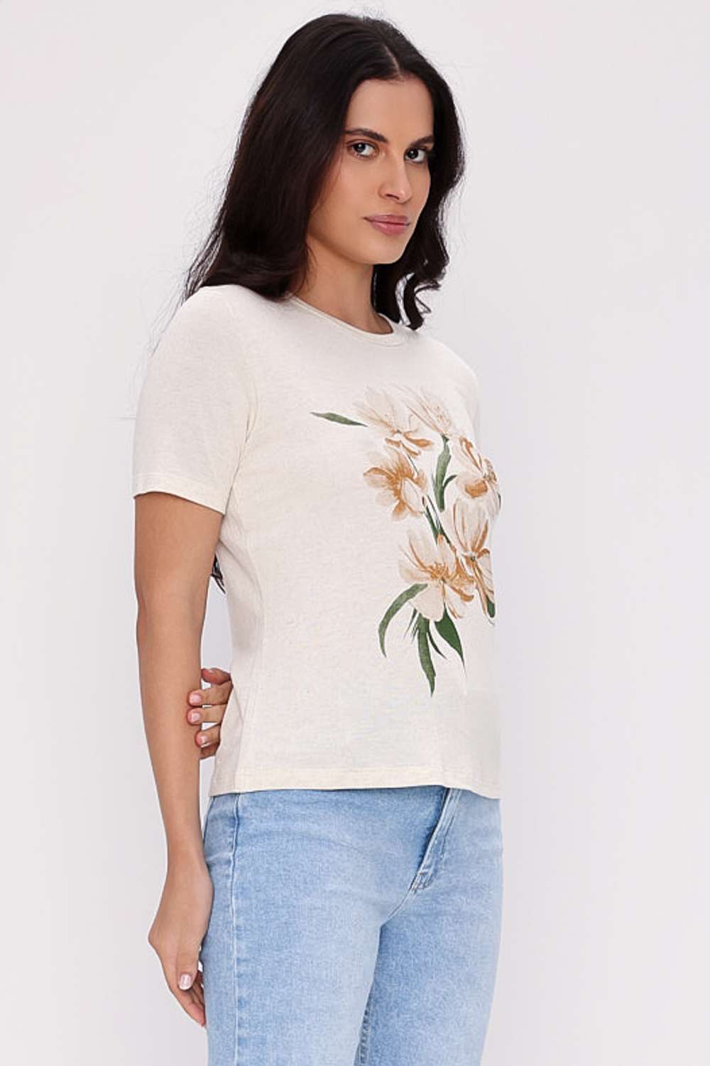 T SHIRT FLORINDA NATURAL