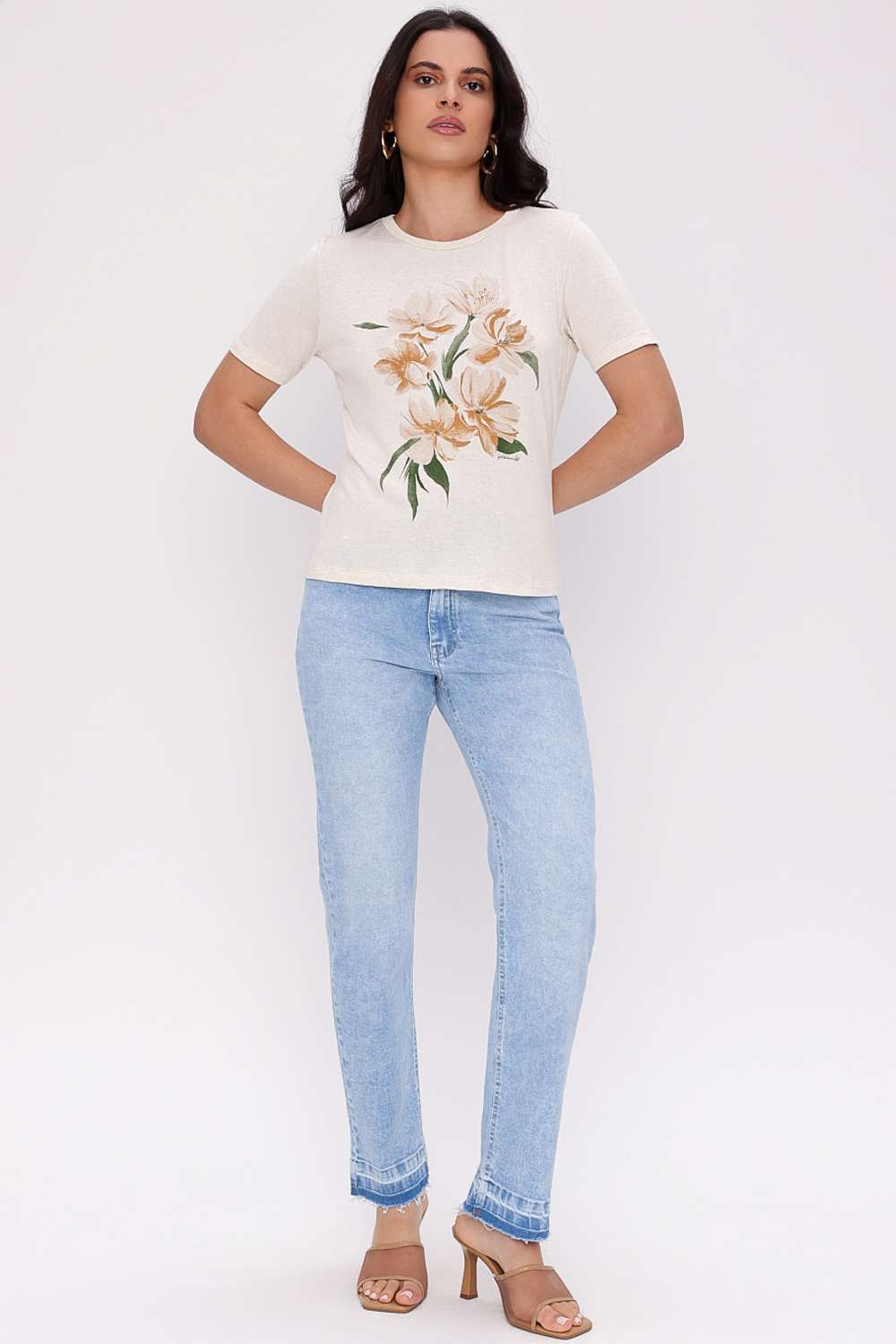 T SHIRT FLORINDA NATURAL