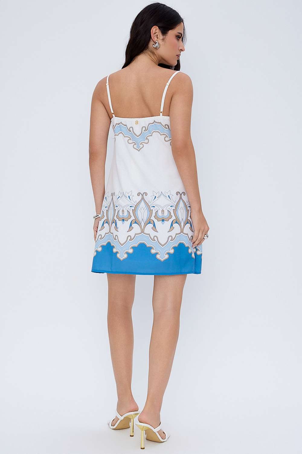 VESTIDO SOLTO MARE AZUL ORFEU