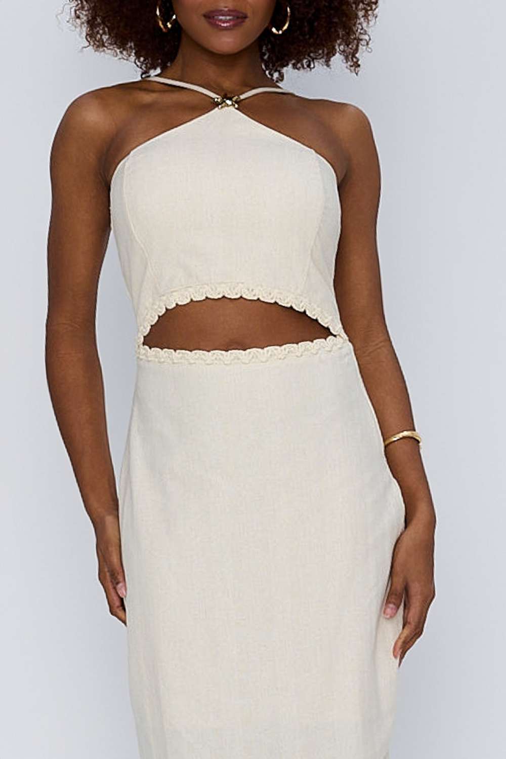 VESTIDO LONGO CARMEN NATURAL