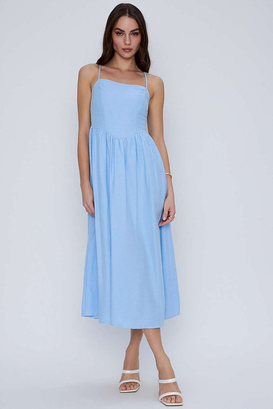 VESTIDO SOLTO TRIP AZUL ORFEU