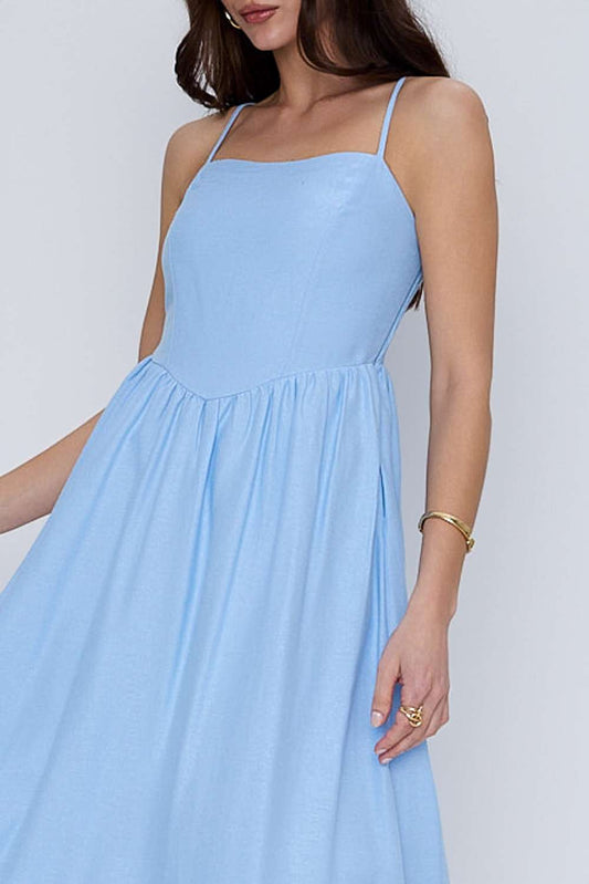 VESTIDO SOLTO TRIP AZUL ORFEU