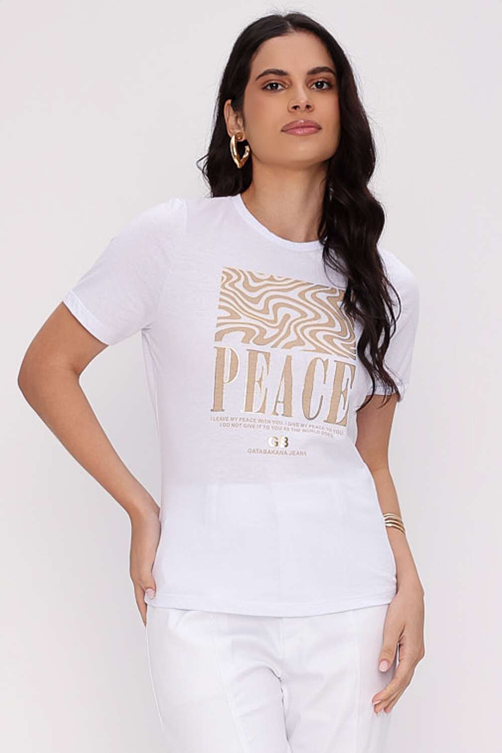 T SHIRT NEW YEAR BRANCO