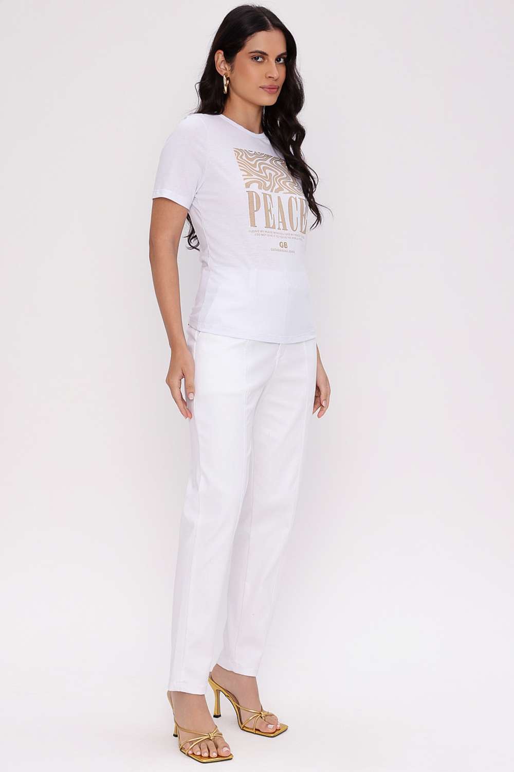 T SHIRT NEW YEAR BRANCO