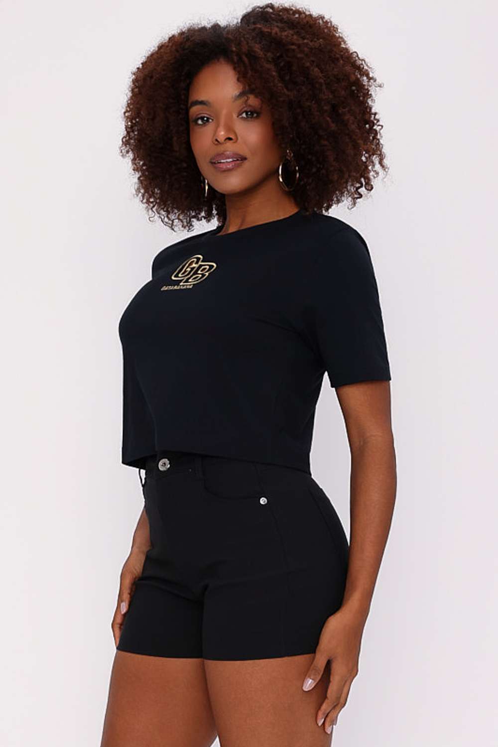 T SHIRT SPEED GATA PRETO