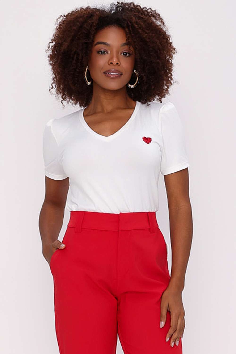 T SHIRT LOVE OFF WHITE