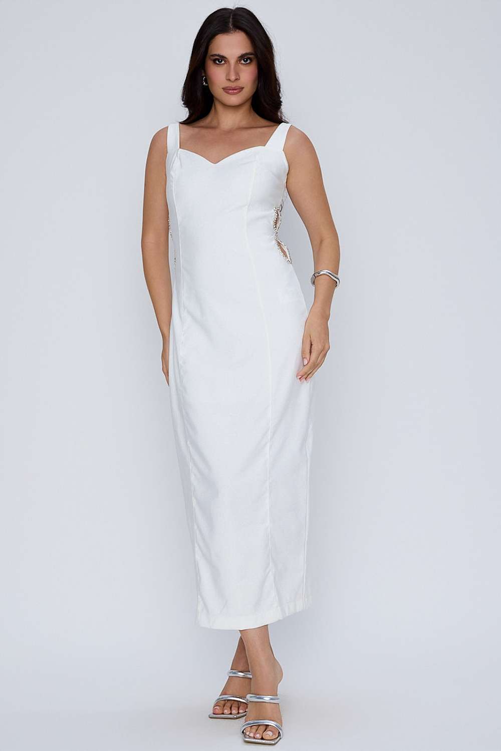 VESTIDO LONGO CELERATION OFF WHITE