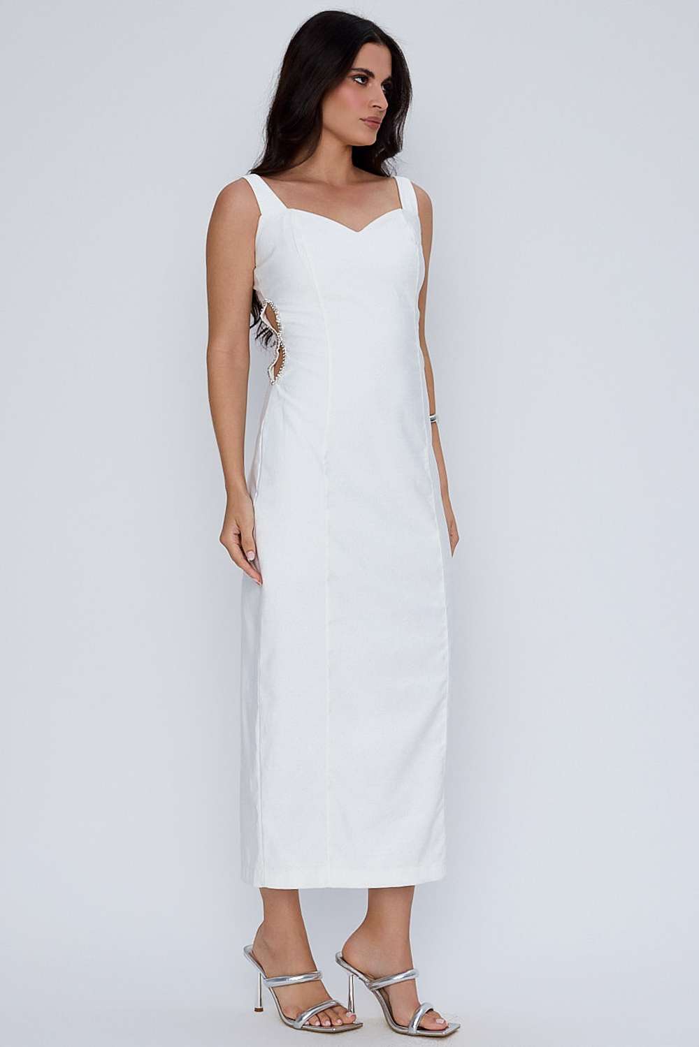 VESTIDO LONGO CELERATION OFF WHITE