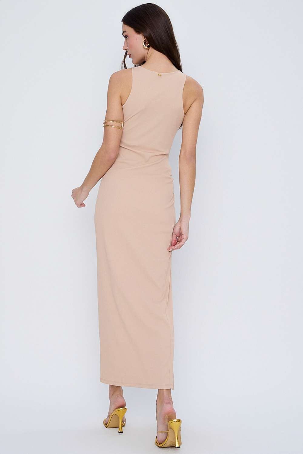 VESTIDO LONGO LINDSEY ROSA FROST